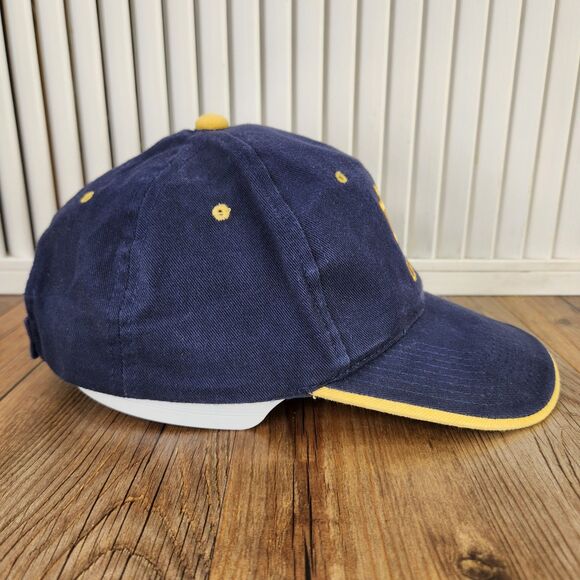 VTG Notre Dame Fighting Irish Hat Cap Navy Blue Gold Strapback Signatures NCAA - Picture 4 of 11